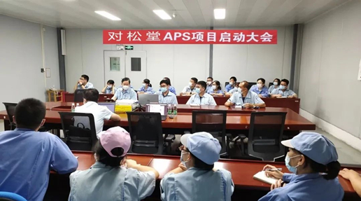 对松堂集团APS项目启动